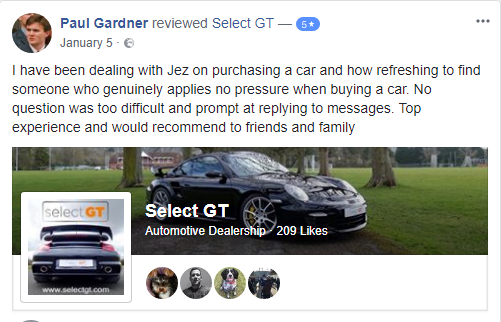 select GT facebook review