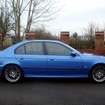 BMW M5 Estoril Blue